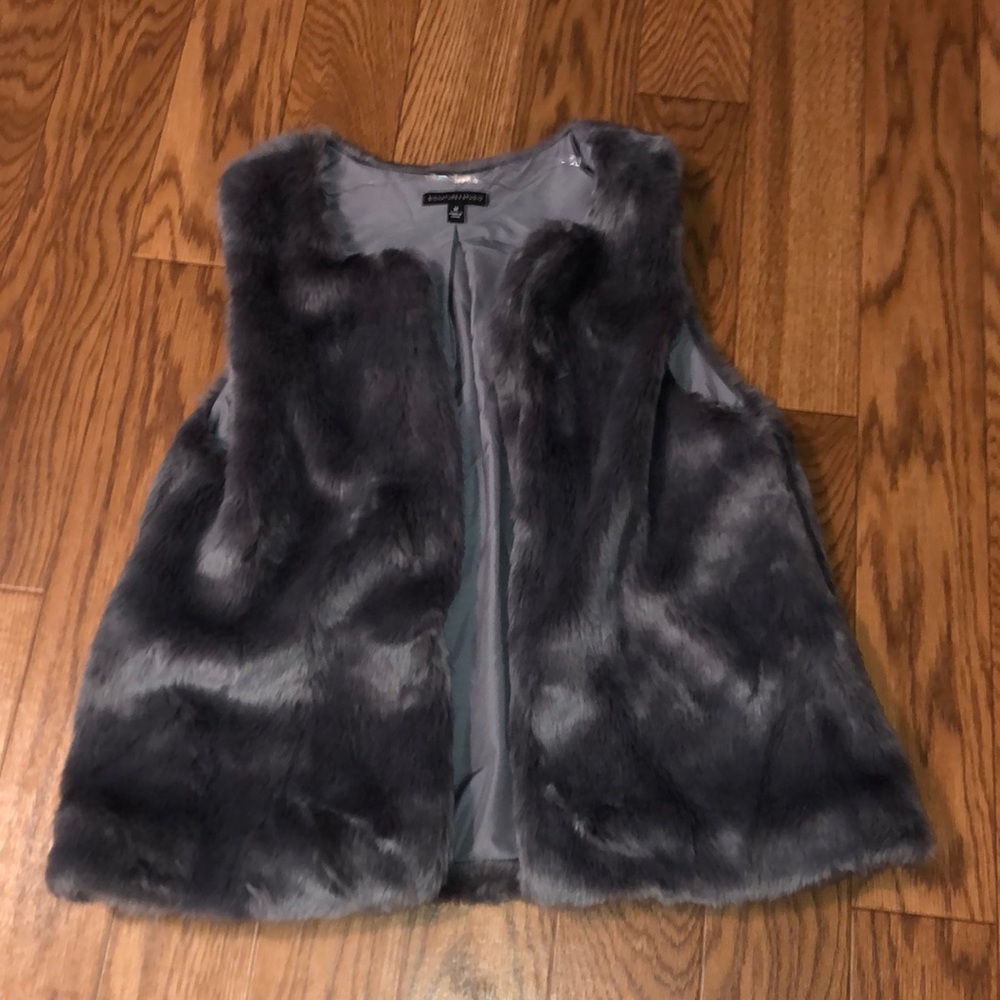 Silver Fur Vest